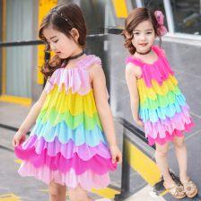 儿童网红沙滩裙图片,儿童网红沙滩裙时尚盘点